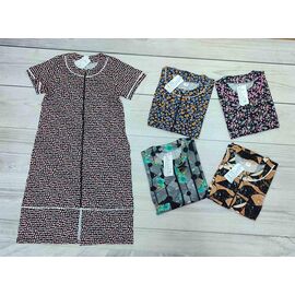 Фотография Халат женский 3387 mix р.48-56 "Imlion" недорого оптом от прямого поставщика