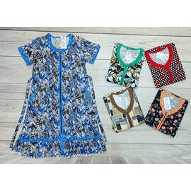 Фотография Халат женский 3110 mix р.48-56 "Imlion" недорого оптом от прямого поставщика