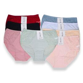 Фотография Трусы женские Y2218 mix р.5XL-6XL "Jelzin" недорого оптом от прямого поставщика