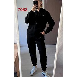 Костюм спортивний жіночий 7082 black р.42-48 "FSN" недорого оптом від прямого постачальника