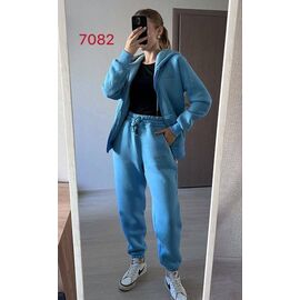 Костюм спортивний жіночий 7082 l.blue р.42-48 "FSN" недорого оптом від прямого постачальника