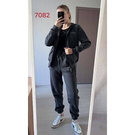 Костюм спортивний жіночий 7082 d.grey р.42-48 "FSN" недорого оптом від прямого постачальника