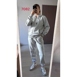 Костюм спортивний жіночий 7082 l.grey р.42-48 "FSN" недорого оптом від прямого постачальника