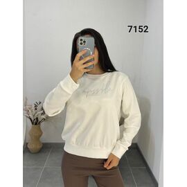 Фотография Свитер женский 7152 white р.48-52 "FSN" недорого оптом от прямого поставщика