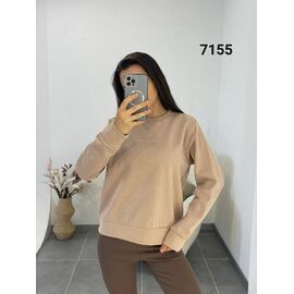 Фотография Свитер женский 7155 beige р.48-52 "FSN" недорого оптом от прямого поставщика