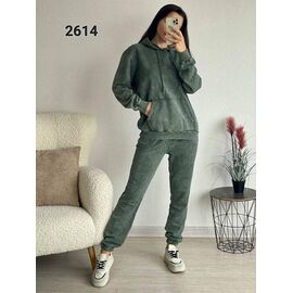 Костюм спортивний жіночий теплий 2014 green р.48-54 "FSN" недорого оптом від прямого постачальника