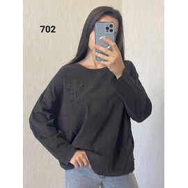 Фотография Худи женское 702 d.grey р.50-54 "FSN" недорого оптом от прямого поставщика