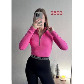 Фотография Свитер женский 2503 d.pink р.42-46 "FSN" недорого оптом от прямого поставщика