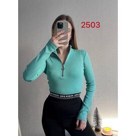 Фотография Свитер женский 2503 l.green р.42-46 "FSN" недорого оптом от прямого поставщика