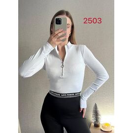 Фотография Свитер женский 2503 white р.42-46 "FSN" недорого оптом от прямого поставщика