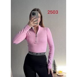 Фотография Свитер женский 2503 pink р.42-46 "FSN" недорого оптом от прямого поставщика