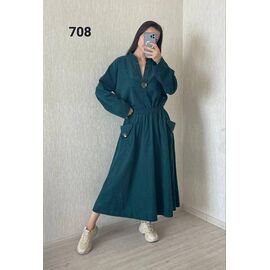 Фотография Костюм женский 708 green р.52-56 "FSN" недорого оптом от прямого поставщика