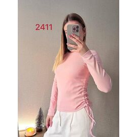 Фотография Свитер женский 2411 peach р.42-46 "FSN" недорого оптом от прямого поставщика