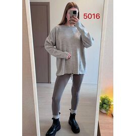 Фотография Свитер женский 5016 grey р.46-52 "FSN" недорого оптом от прямого поставщика