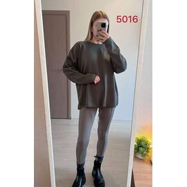 Фотография Свитер женский 5016 khaki р.46-52 "FSN" недорого оптом от прямого поставщика