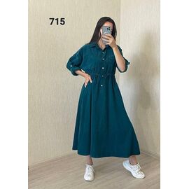 Плаття жіноче 715-1 green р.46-50 "FSN" недорого оптом від прямого постачальника