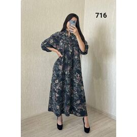 Плаття жіноче 716-2 d.green р.54-58 "FSN" недорого оптом від прямого постачальника