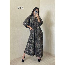 Плаття жіноче 716-2 brown р.54-58 "FSN" недорого оптом від прямого постачальника