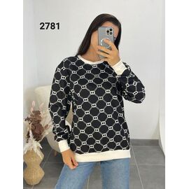 Фотография Свитер женский 2781 black р.46-52 "FSN" недорого оптом от прямого поставщика