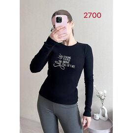 Фотография Свитер женский 2700 black р.42-46 "FSN" недорого оптом от прямого поставщика