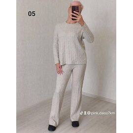 Фотография Костюм женский тёплый 05 l.beige р.48-52 "FSN" недорого оптом от прямого поставщика