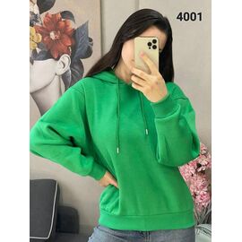 Фотография Худи женское 4001 green р.44-50 "FSN" недорого оптом от прямого поставщика