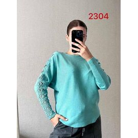 Фотография Свитер женский 2304 l.blue р.44-48 "FSN" недорого оптом от прямого поставщика