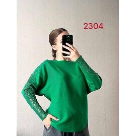 Фотография Свитер женский 2304 green р.44-48 "FSN" недорого оптом от прямого поставщика