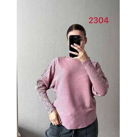 Фотография Свитер женский 2304 pink р.44-48 "FSN" недорого оптом от прямого поставщика