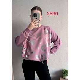 Фотография Свитер женский 2590 pink р.46-52 "FSN" недорого оптом от прямого поставщика
