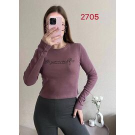 Фотография Топ женский 2705 brown р.42-46 "FSN" недорого оптом от прямого поставщика