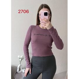 Фотография Топ женский 2706 brown р.42-46 "FSN" недорого оптом от прямого поставщика