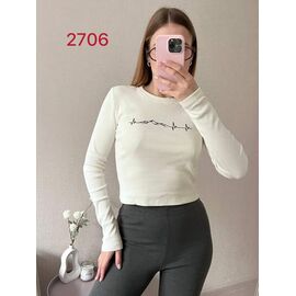 Фотография Топ женский 2706 milk р.42-46 "FSN" недорого оптом от прямого поставщика