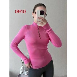 Фотография Свитер женский 0910 pink р.42-46 "FSN" недорого оптом от прямого поставщика