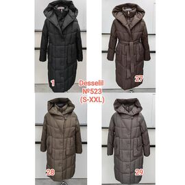 Куртка жіноча зимова 523-1 black р.S-2XL "Desselil" недорого оптом від прямого постачальника