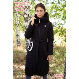 Куртка жіноча зимова 1120-10-0 black р.S-2XL "Desselil" недорого оптом від прямого постачальника