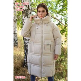 Куртка жіноча зимова 1118-37 beige р.S-2XL "Desselil" недорого оптом від прямого постачальника