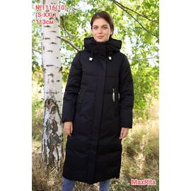 Куртка жіноча зимова 1116-10 black р.S-2XL "Desselil" недорого оптом від прямого постачальника