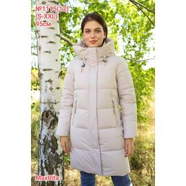 Куртка жіноча зимова 1115-12 beige р.S-2XL "Desselil" недорого оптом від прямого постачальника