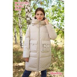 Куртка жіноча зимова 1127-37 beige р.S-2XL "Desselil" недорого оптом від прямого постачальника