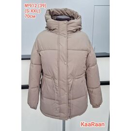 Куртка жіноча зимова 912-39 beige р.S-2XL "Desselil" недорого оптом від прямого постачальника