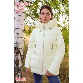 Куртка жіноча зимова 1101-14 l.beige р.S-2XL "Desselil" недорого оптом від прямого постачальника