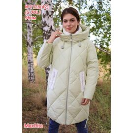 Куртка жіноча зимова 1128-42 olive р.S-2XL "Desselil" недорого оптом від прямого постачальника