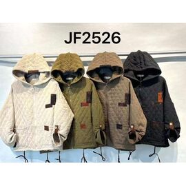 Куртка жіноча демісезонна 2526 black р.2XL-5XL "Even&Efair" недорого оптом від прямого постачальника