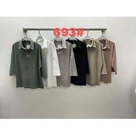 Фотография Свитер женский 693 brown р.XL-4XL "Even&Efair" недорого оптом от прямого поставщика