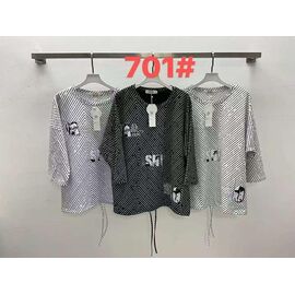 Фотография Свитер женский 701 l.grey р.XL-4XL "Even&Efair" недорого оптом от прямого поставщика