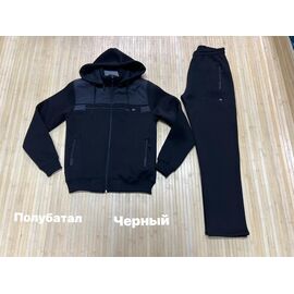 Костюм спортивний чоловічий NW905 black р.L-3XL "Navas" недорого оптом від прямого постачальника