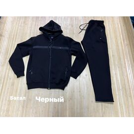 Костюм спортивний чоловічий NW908 black р.3XL-6XL "Navas" недорого оптом від прямого постачальника