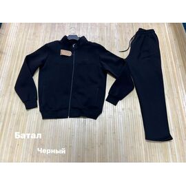 Костюм спортивний чоловічий NW909 black р.2XL-6XL "Navas" недорого оптом від прямого постачальника