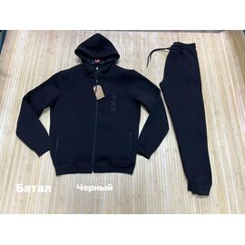 Костюм спортивний чоловічий NW910 black р.2XL-6XL "Navas" недорого оптом від прямого постачальника